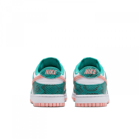 SNEAKERS BARBATI Pantofi sport Nike Dunk Low Me Snakeskin Washed Teal Bleached Coral - sneakerit.ro [2]