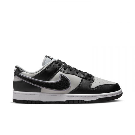 SNEAKERS BARBATI Pantofi sport Nike Dunk Low Retro University Chenille Swoosh Black Grey - sneakerit.ro [8]