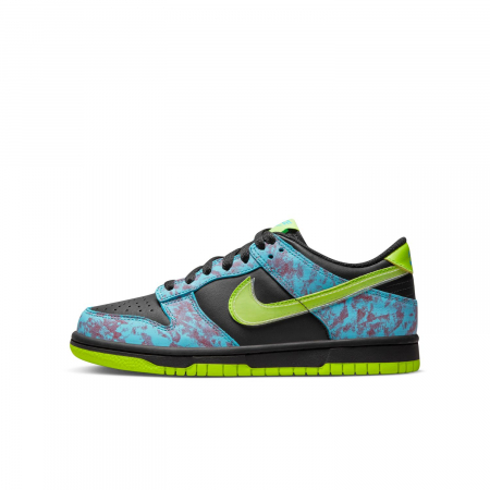 SNEAKERS COPII Pantofi sport Nike Dunk Low Se 2 Bg Acid Wash Baltic Blue Volt - sneakerit.ro [0]