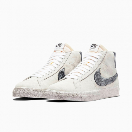 SNEAKERS BARBATI Pantofi sport Nike Sb Zoom Blazer Mid Prm Faded Sail Black - sneakerit.ro [1]