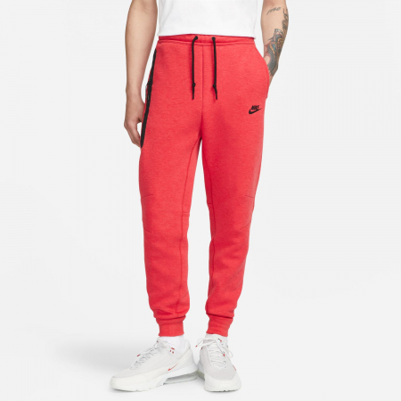 Haine Sport Barbati Pantaloni Nike M Tech Fleece JoggersLight University Red Heather/Black - sneakerit.ro [0]