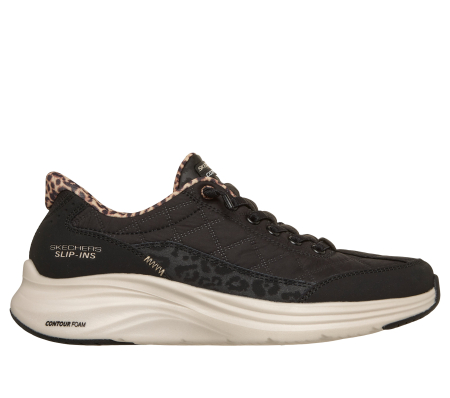 Pantofi sport - Pantofi Sport Skechers Contour Foam - Leopard Dream