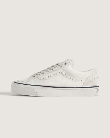 Vans - Pantofi sport Vans Premium Old Skool 36 Pearlized Marshmallow White