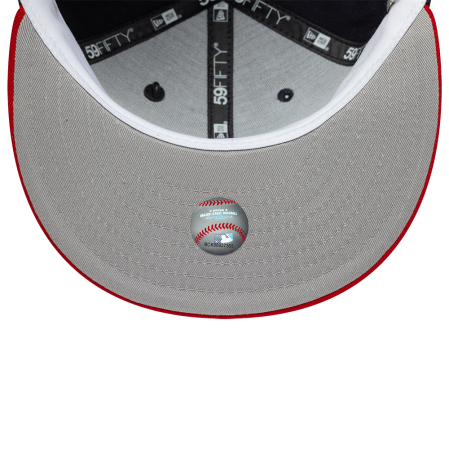 SALE Sapca New Era MLB Icon Atlanta Braves  59FIFTY Fitted Cap Navy & Red - sneakerit.ro [4]