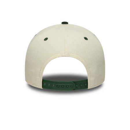 SALE Sapca New Era MLB  New York Yankees Suede  9FORTY E-Frame Adjustable Cap Cream & Green - sneakerit.ro [3]