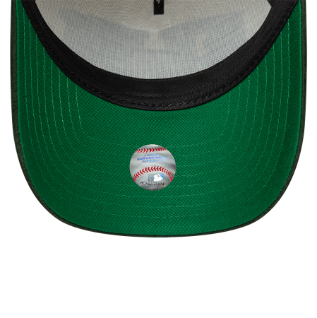 SALE Sapca New Era MLB  New York Yankees Suede  9FORTY E-Frame Adjustable Cap Cream & Green - sneakerit.ro [4]