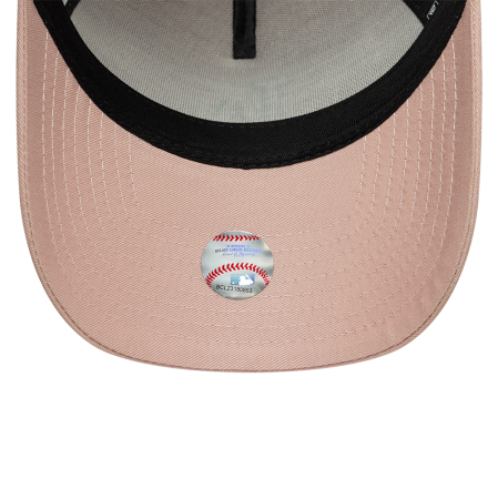 New Era Sapca New Era  MLB Outline LA Dodgers  9FORTY E-Frame Trucker Adjustable Cap Pastel Pink - sneakerit.ro [4]