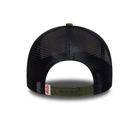 SALE Sapca New Era Patch Cord  9FORTY A-Frame Trucker Adjustable Cap Cream & Green - sneakerit.ro [3]