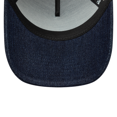SALE Sapca New Era Patch Denim 9FORTY A-Frame Trucker Adjustable Cap Dark Blue - sneakerit.ro [4]