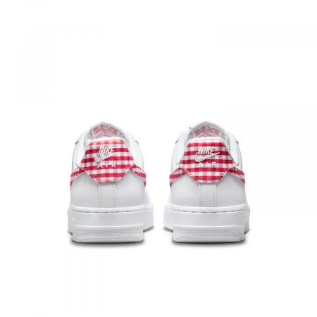Nike Pantofi sport Nike Wmns Air Force 1 '07 Ess Trend White Mystic Red Gingham - sneakerit.ro [4]
