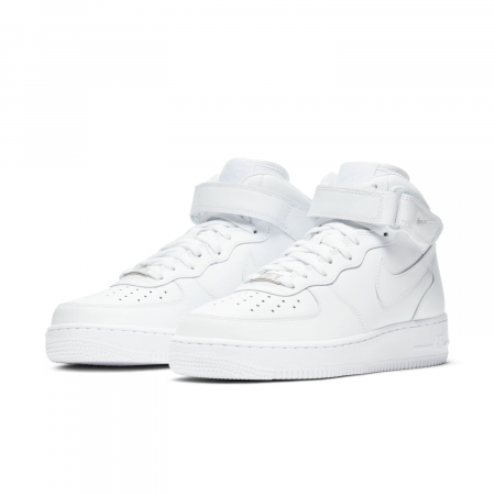 Nike Pantofi sport Nike Wmns Air Force 1 '07 Mid Rec Triple White - sneakerit.ro [1]