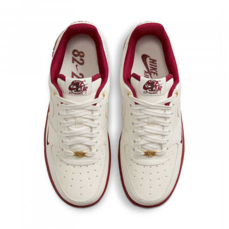 Nike Pantofi sport Nike Wmns Air Force 1 '07 Se Xcat 40th Anniversary Edition Sail Team Red - sneakerit.ro [5]