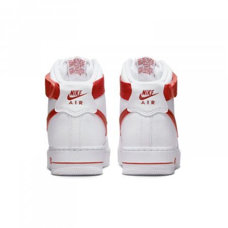 SNEAKERS DAMA Pantofi sport Nike Wmns Air Force 1 Hi Rec White Cinnabar - sneakerit.ro [2]