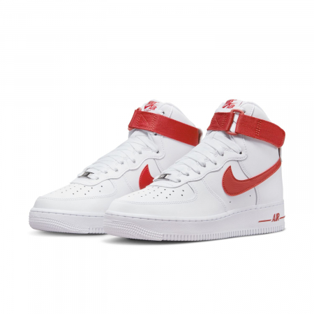 SNEAKERS DAMA Pantofi sport Nike Wmns Air Force 1 Hi Rec White Cinnabar - sneakerit.ro [1]