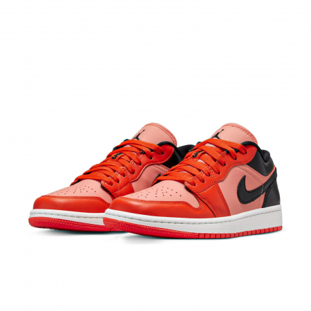 Wmns Air Jordan 1 Low Se Orange Black