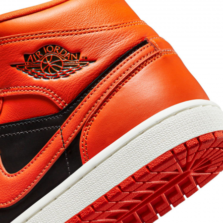 Jordan Pantofi sport Jordan Wmns Air Jordan 1 Mid Se Rush Orange Crimson Bliss - sneakerit.ro [4]