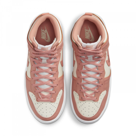 SNEAKERS DAMA Pantofi sport Nike Wmns Dunk High Up Sail Light Madder Root - sneakerit.ro [3]