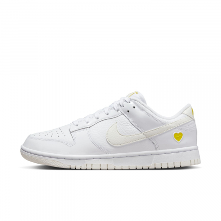 SNEAKERS DAMA - FD0803-100 I Wmns Nike Dunk Low Vday Valentine's Day Yellow Heart I SNEAKERS Nike