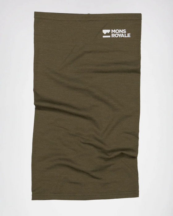 Bandana Merino Mons Royale Daily Dose Dark Olive [2]
