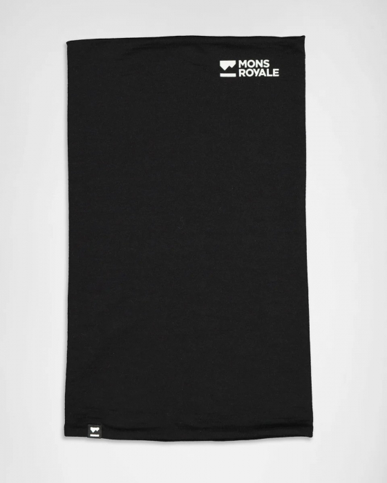 Bandana Merino Mons Royale Double Up Black [2]