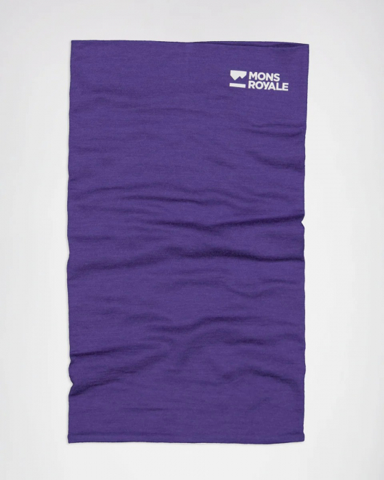 Bandana Merino Mons Royale Double Up Violet [2]