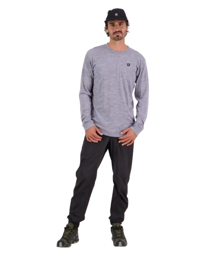 Bluza Barbati Mons Royale Classic Invert Grey Heather [4]
