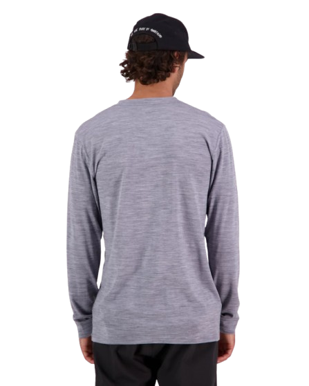 Bluza Barbati Mons Royale Classic Invert Grey Heather [5]