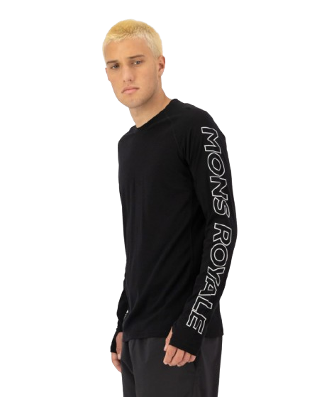 Bluza Barbati Mons Royale Temple Vert Lock Up Black [4]