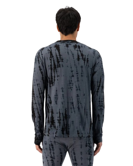 Bluza De Corp Merino Mons Royale Cascade LS VLU Grey Tie Dye [2]
