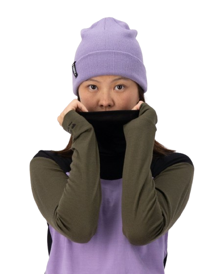 Bluza De Corp Merino Mons Royale Yotei High Neck Lupin Dark Olive Black [2]