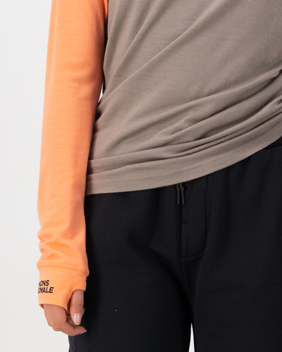 Bluza de corp merino Mons Royale W Yotei Punch Cinder Black [4]