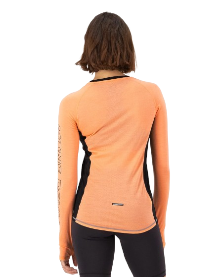 Bluza Femei Mons Royale Bella Vlu Grey Heather/Punch [3]