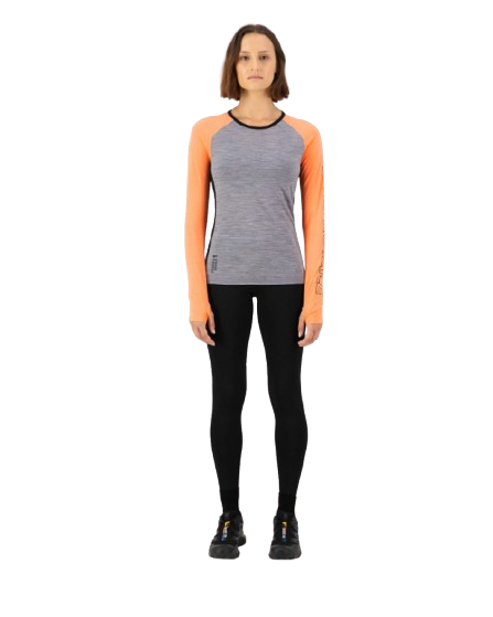 Bluza Femei Mons Royale Bella Vlu Grey Heather/Punch [4]