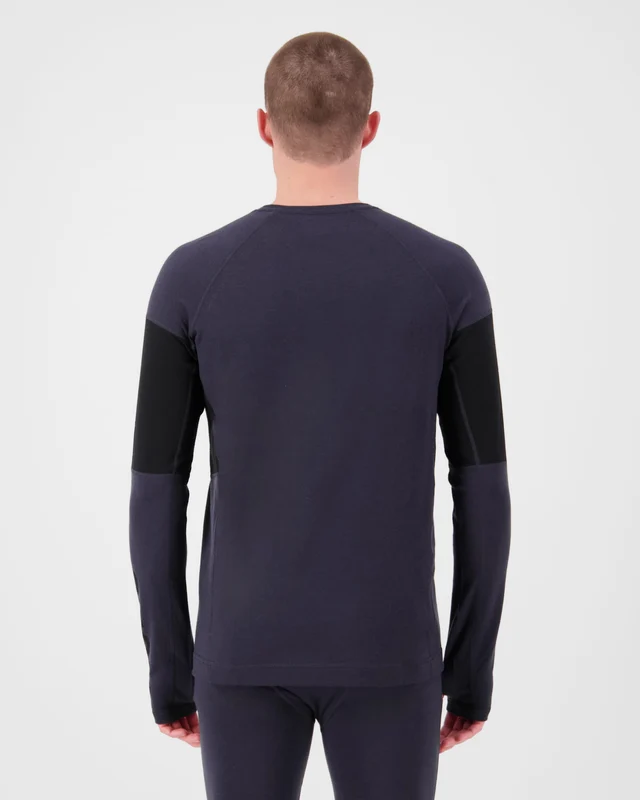 Mons Royale Olympus Merino férfi aláöltözet felső 9 Iron/Black [5]