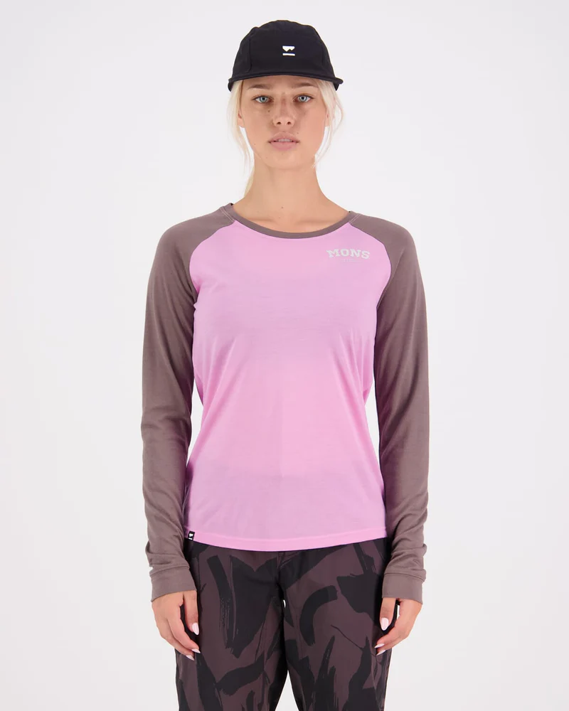 BLUZA MERINO MONS ROYALE AIR CON RAGLAN ENDURO DH W [2]