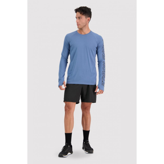 Bluza Merino Multisport Mons Royale Tech Blue [4]