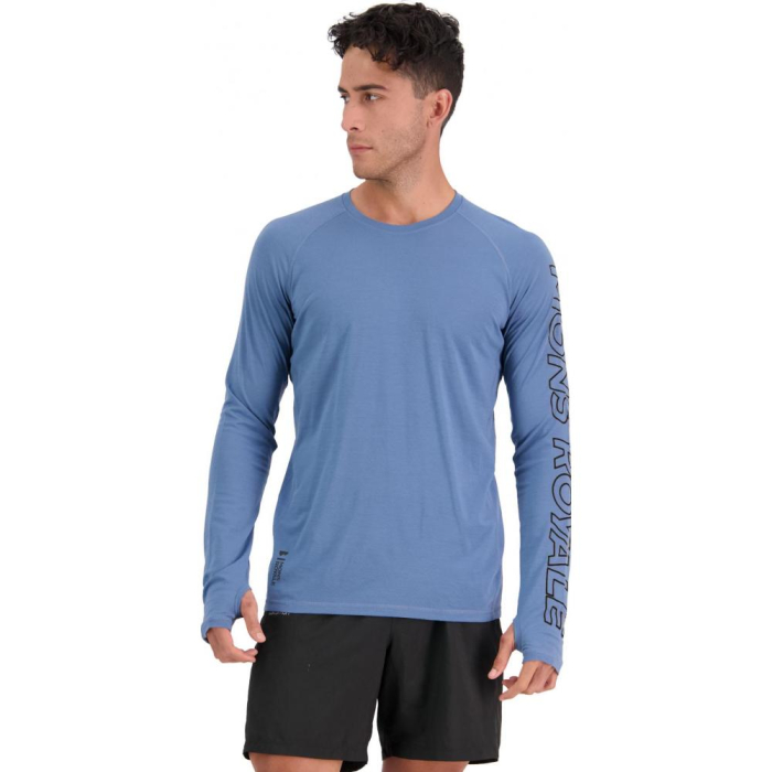 Bluza Merino Multisport Mons Royale Tech Blue [2]
