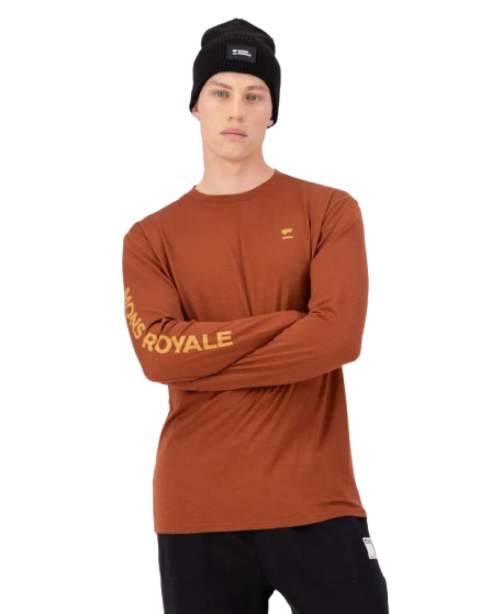 Bluza Mons Royale Barbati First Layer Yotei Classic Sienna [2]