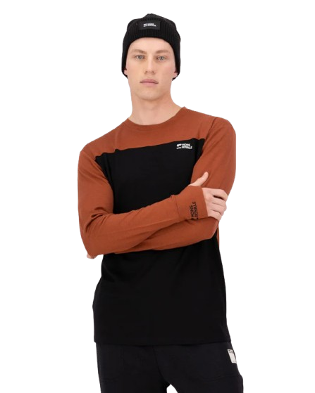 Bluza Mons Royale Barbati First Layer Yotei Sienna Black [3]