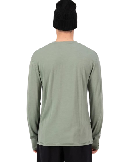 Bluza Mons Royale Barbati First Layer Yotei Willow Black [5]