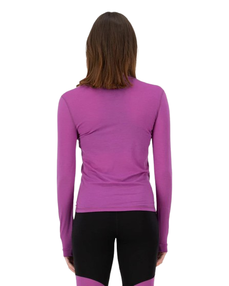 Bluza Mons Royale Femei First Layer Cascade Purple Bolt [3]