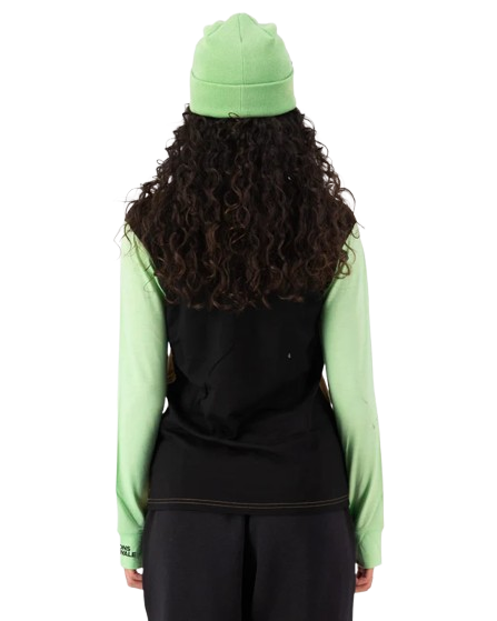 Bluza Mons Royale Femei First Layer Yotei Matcha Toffee Black [4]