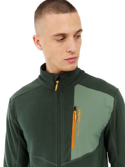 Bluza Polar Protest Barbati PRTPallas Kale Green [4]