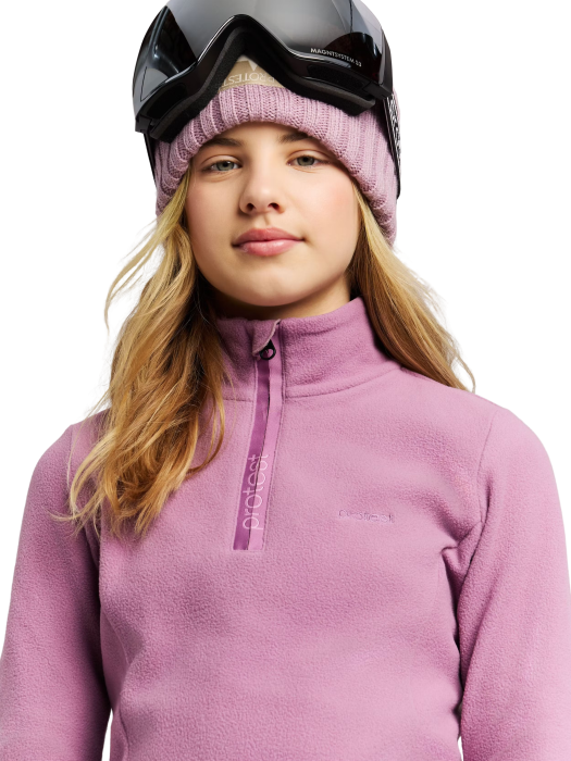 Bluza Polar Protest Remutey 1/4 Zip Valerian Lilac Copii [5]
