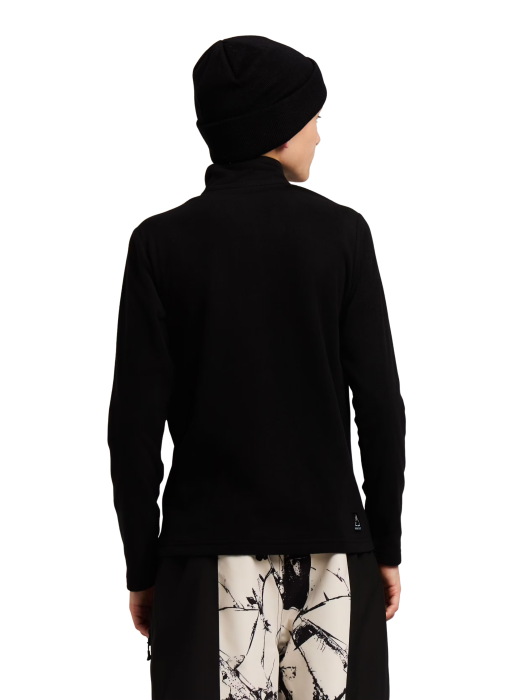 Bluza Polar Protest Reperfecty 1/4 Zip True Black Copii [4]