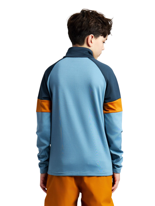 Bluza Protest PRTJohnson 1/4 Zip Stone Blue Copii [4]