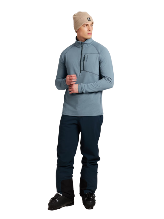 Bluza Protest PRTRekody 1/4 Zip Stone Blue Barbati [3]