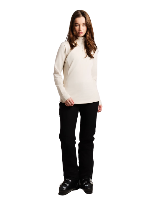 Bluza Protest REFABRIZ 1/4 Zip Kit Offwhite Femei [3]