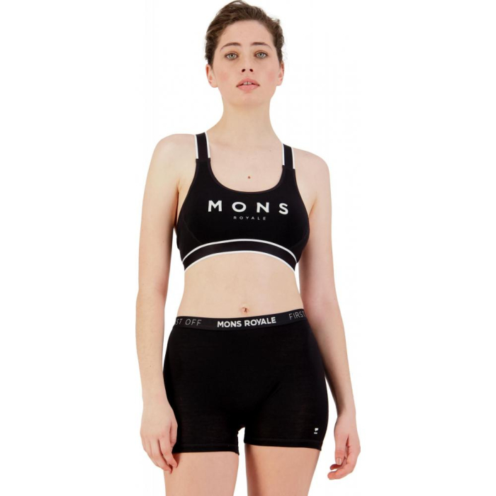 BUSTIERA MERINO X BACK STELLA MONS ROYALE BLACK [2]
