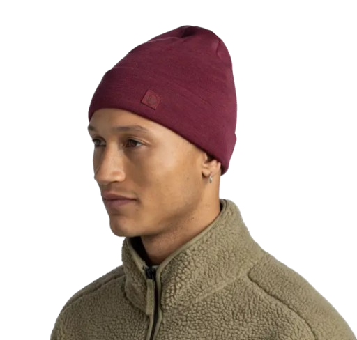 Caciula Buff Adulti Merino Heavy Solid Tibetan Red [3]